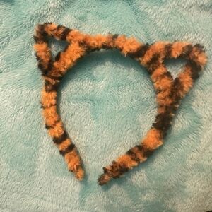 Striped Cat Ears Headband Halloween